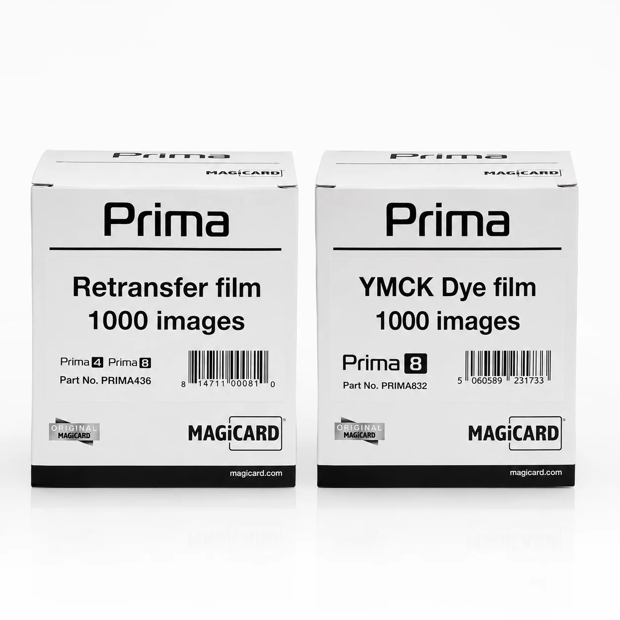 YMCKO Color Ribbon Compatible With Magicard Prima 8 PVC ID Card Printing