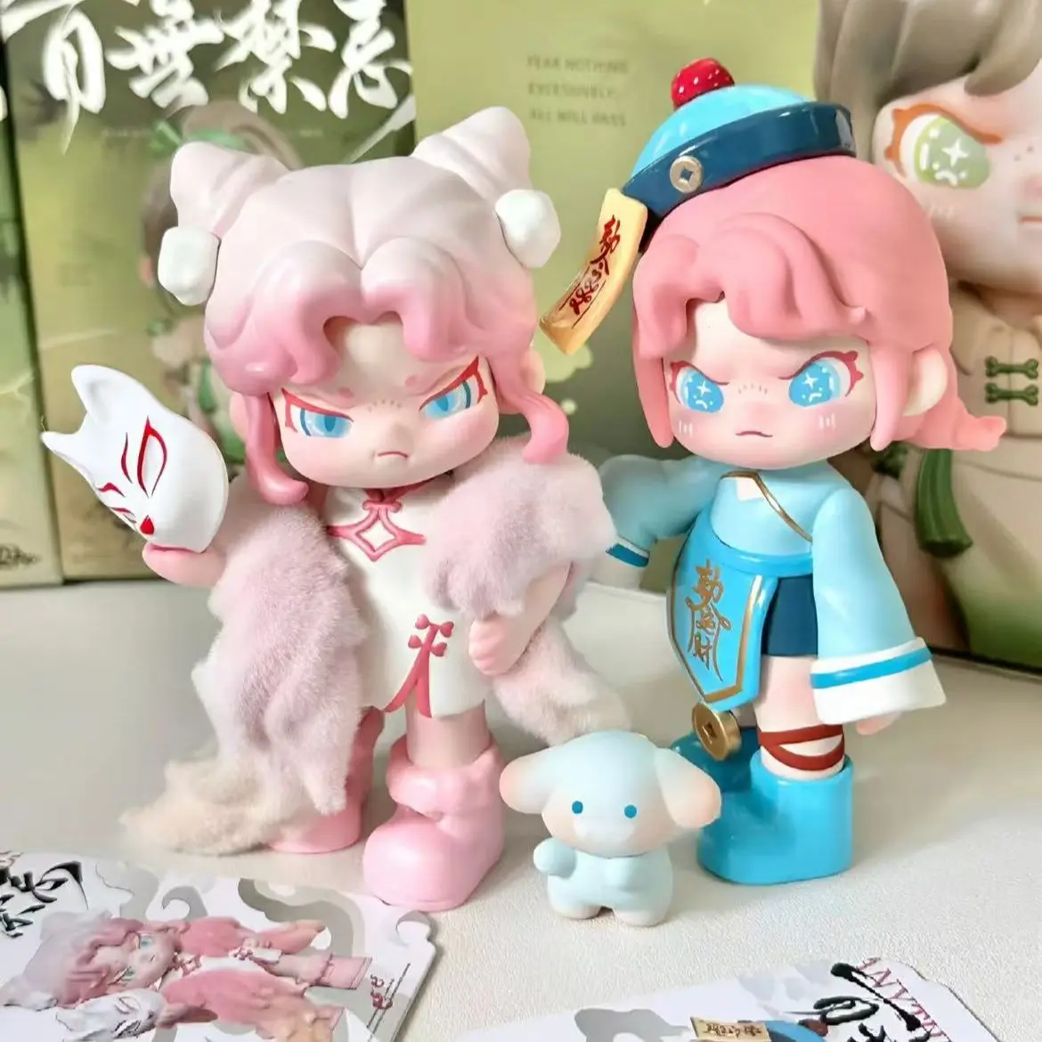 DORA No Taboo-serie vijf generatie blinde doos trendy pop ornament internet beroemdheid handgemaakte collectie auto ornament cadeau