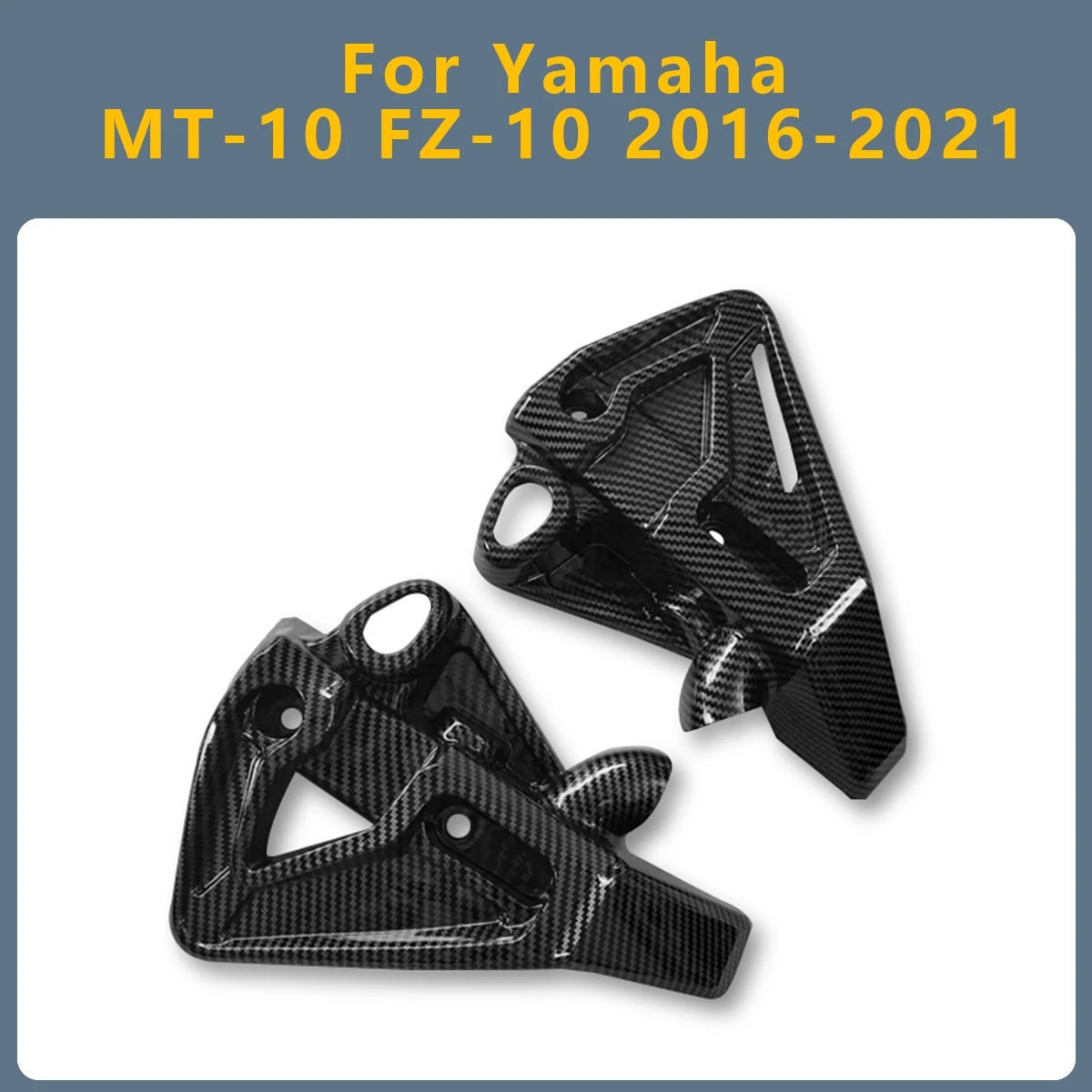 

Motorcycle Radiator Side Panels Protector Cover Fairing set Accessories For Yamaha MT10 FZ10 2016-2021 MT-10 FZ-10 MT FZ 10
