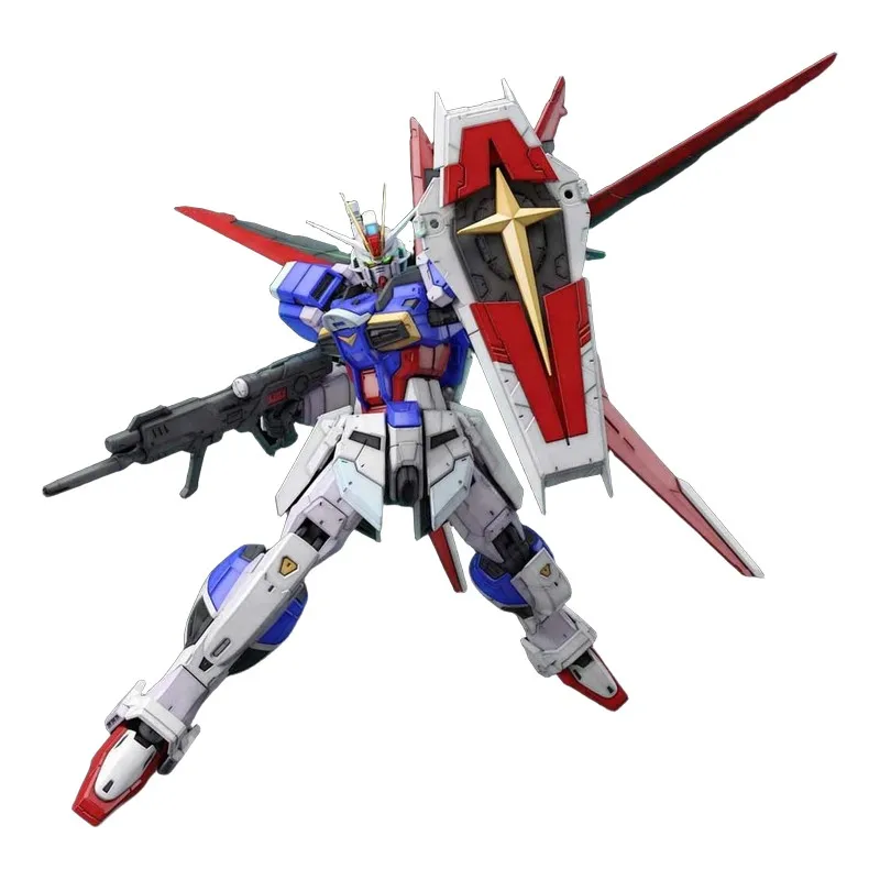 Bandai Originale RG FORCE IMPULSE GUNDAM ZASFT MOBILE Anime Action Figure Modello di assemblaggio Giocattoli Regali per bambini