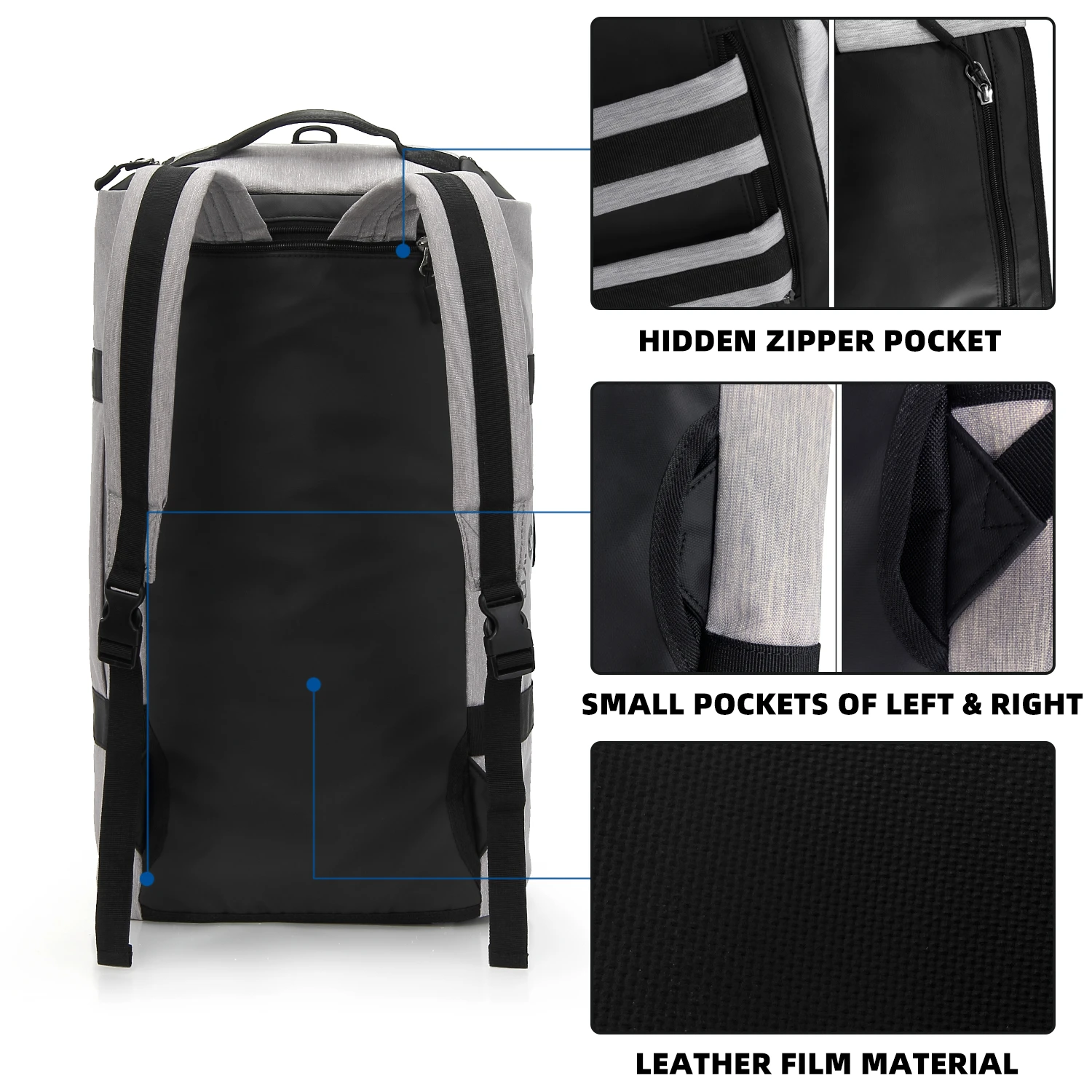 Carrying Large Capacity Luggage Backpack Travel Bag Backpack Multi-function Bag Backpack