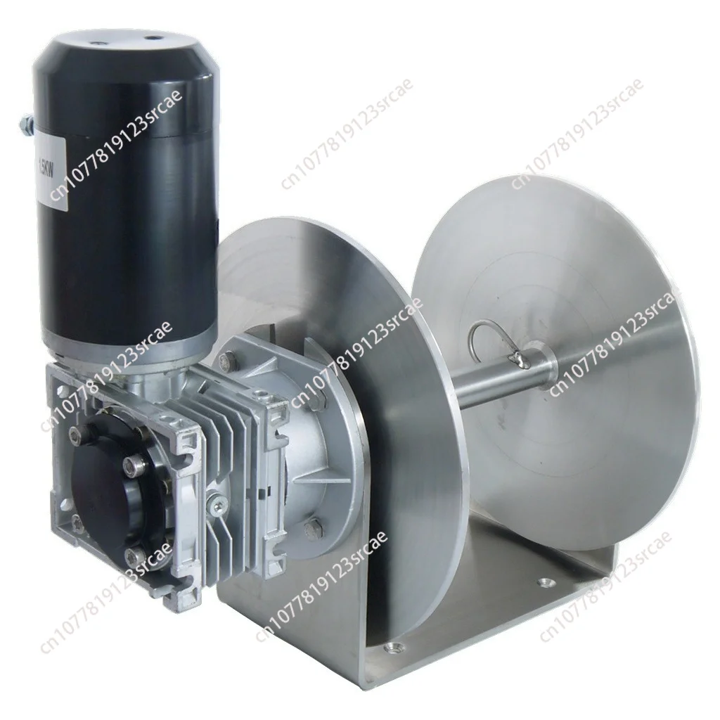 12V 24V 1500W 2000W 316L Stainless Steel Horizontal Winch Lifting Hoist Tool