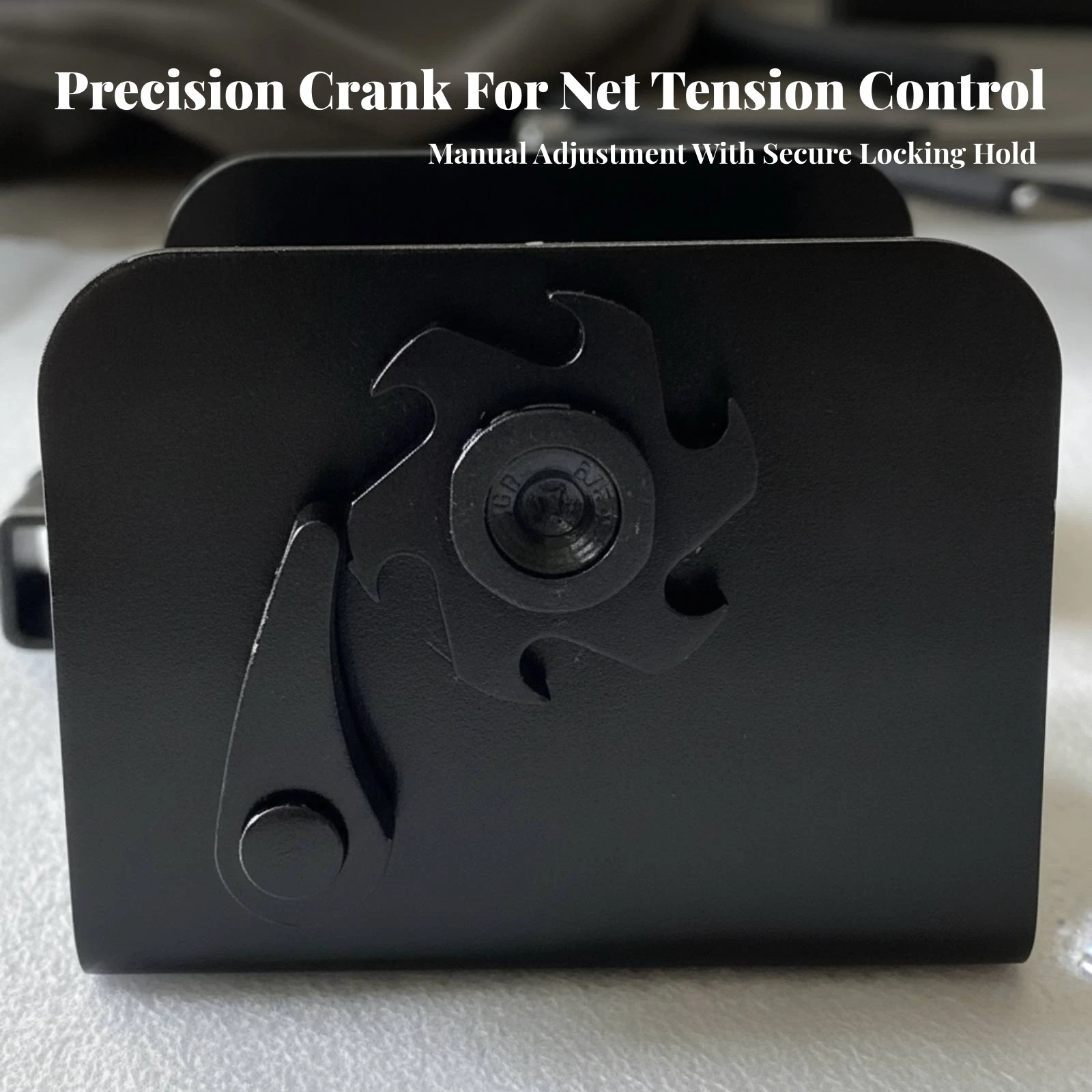 Hand Crank Tensioning Device Heavy-Duty Cable Tensioner with Crank Manual Net Winch for Sports Facilities, Gyms