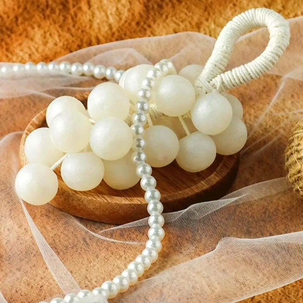 العنب اليدوية الصابون اليدوية DIY كريستال العنب الصابون قلادة الإبداعية اليدوية المكونات الطبيعية للمنزل العطر صديق هدية