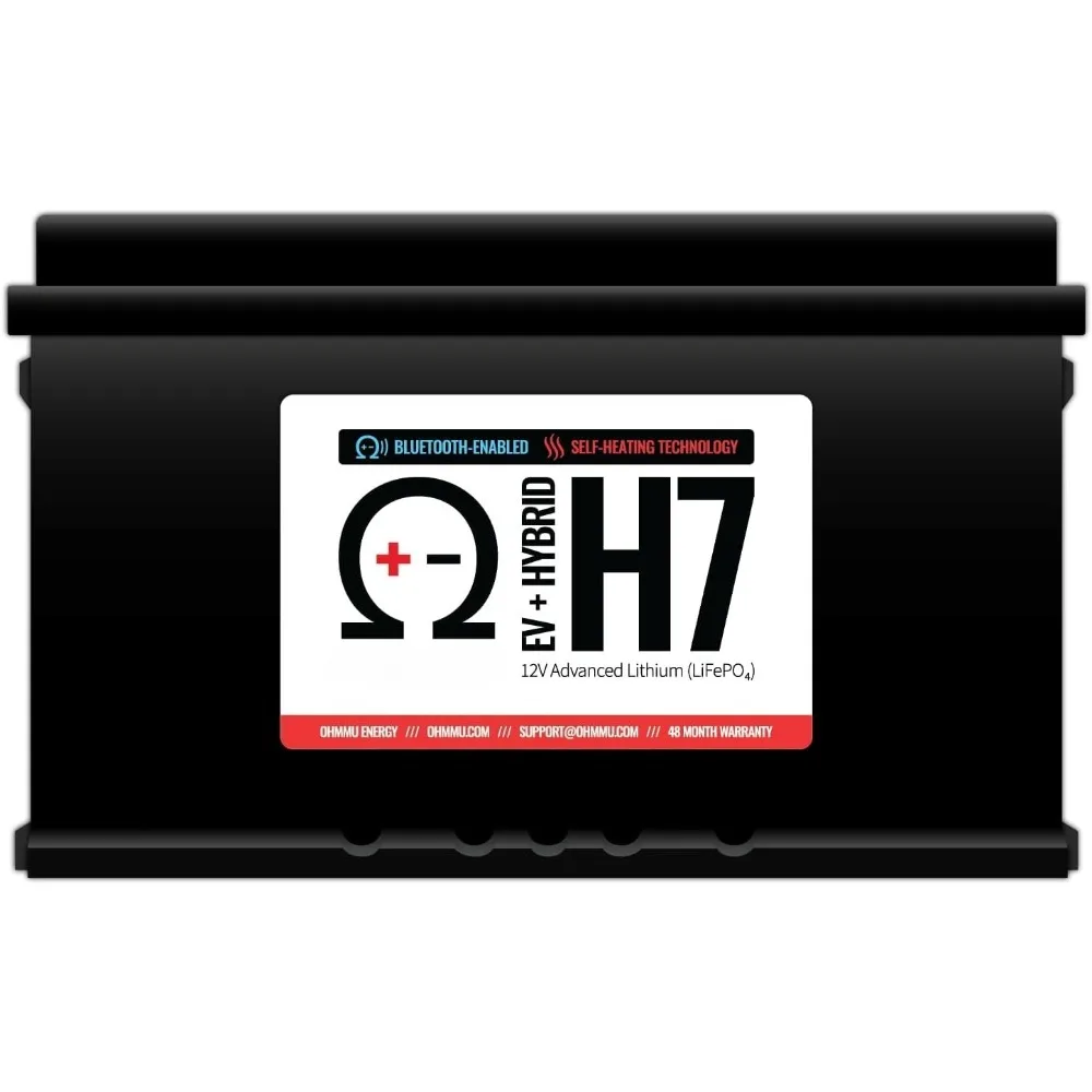 

Аккумулятор LiFePO4 12 В: Hummer EV — Bluetooth BMS, самонагревающийся