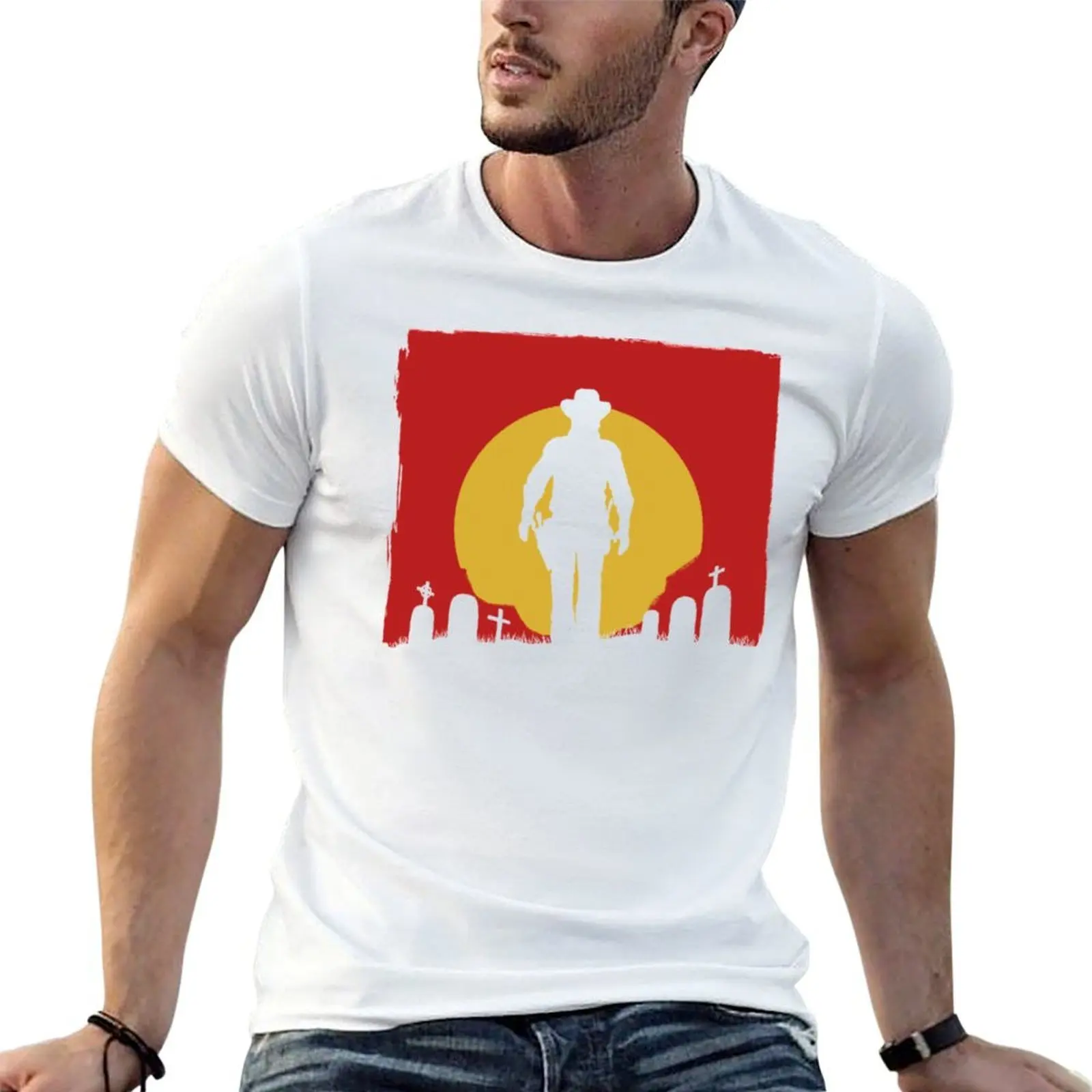 T-shirt Redemption avec impression d'art minimaliste