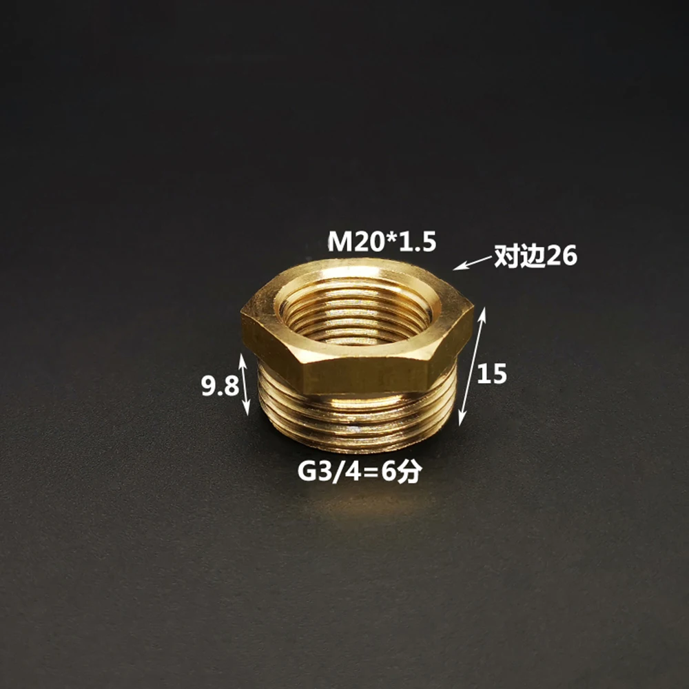 1PCS Copper M/F ,M10*1 M14*1.5, M20*1.5 1/8\