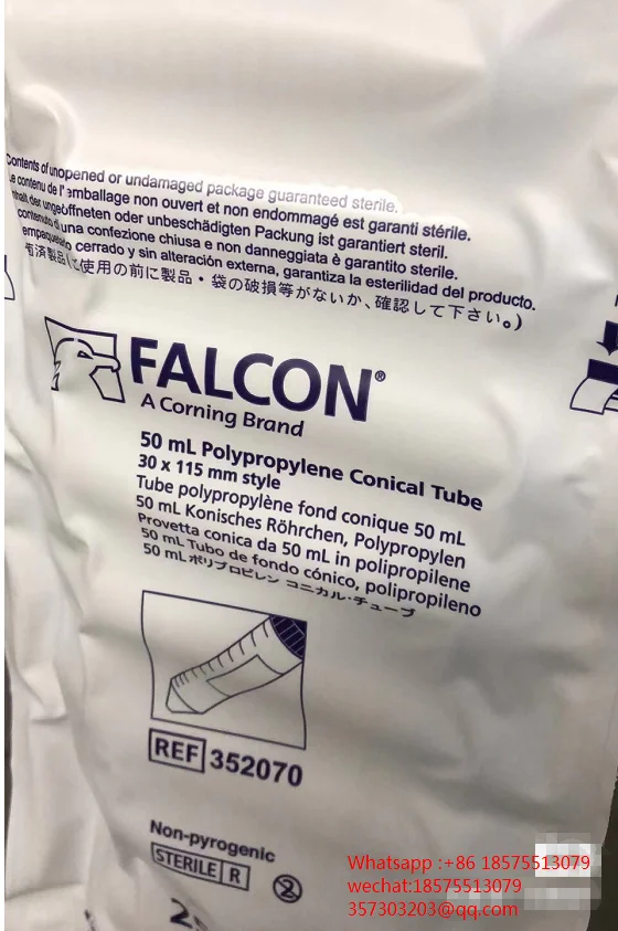 FALCON REF352097 American BD Centrifugal Tube REF352070 15ml 50 / pack, 50ml  25 / pack.