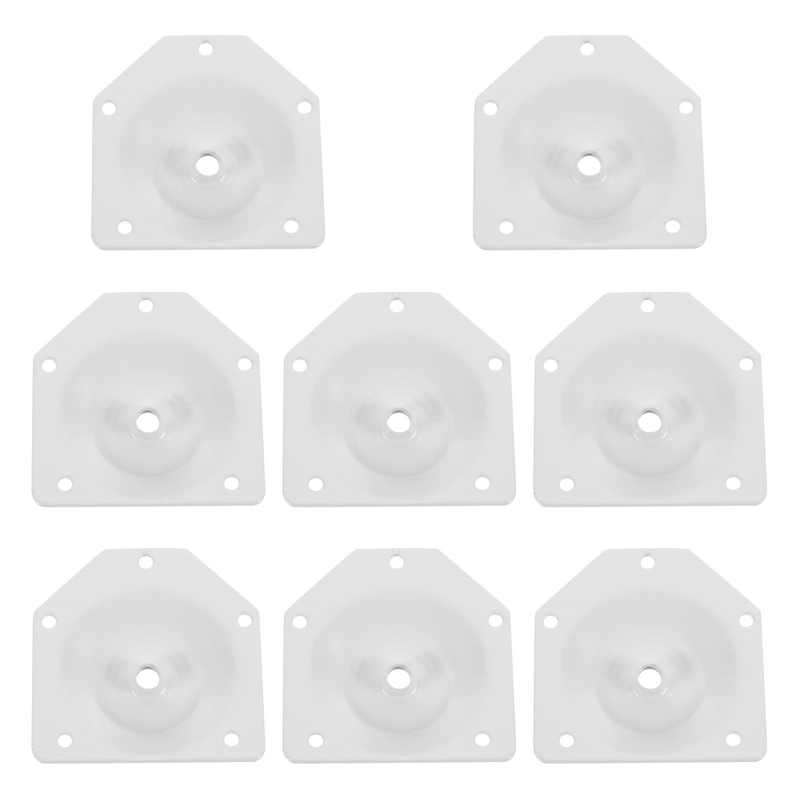 

8 Pcs Furniture Wooden Leg Gaskets Legs Angled Plates Iron Couch Risers Mounting Women's Slanted Sofa
