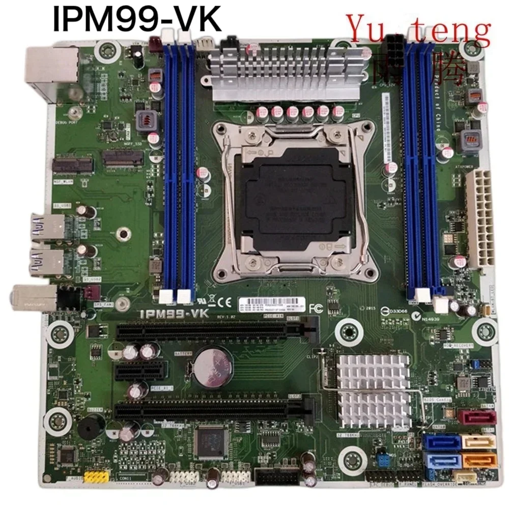 For HP Envy Phoenix 850 860 Motherboard IPM99-VK 793186-001 793186-601 X99 2011 Mainboard100%Tested OK Fully Work Free Shipping
