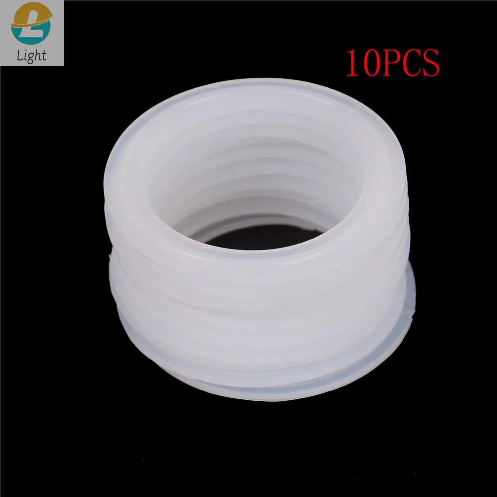 10pcs Silicone Sealing Strip Gasket Ring Washer Fit 51mm Pipe x 64mm O/D Sanitary 2