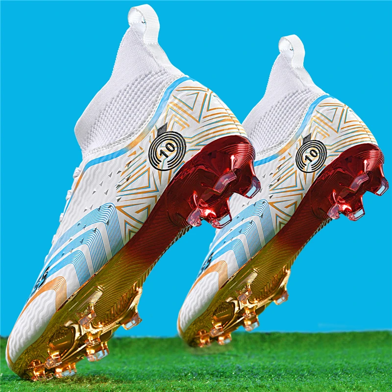 Men Football Shoes Society Cleats Professional Soccer Shoes Indoor Futsal Sneakers Match Original Training Football Field Boots