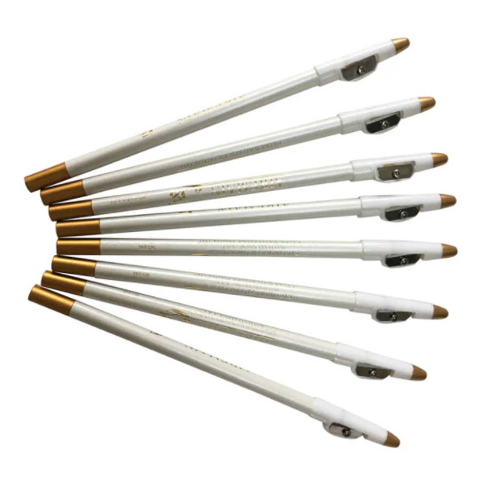 الأبيض الحلاق اللحية قلم رصاص حافة شعري الحلاقة تتبع الشعر اللحية شكل الملحقات مع مبراة الشعر خط القلم حلاقة ماكياج