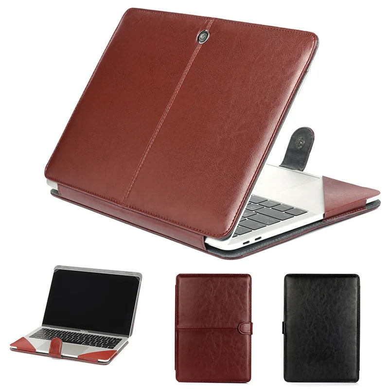

Flip Computer Protective Cover Suitable for Apple Macbook Air13 Business Leather Case Notebook 13 14 15Pro