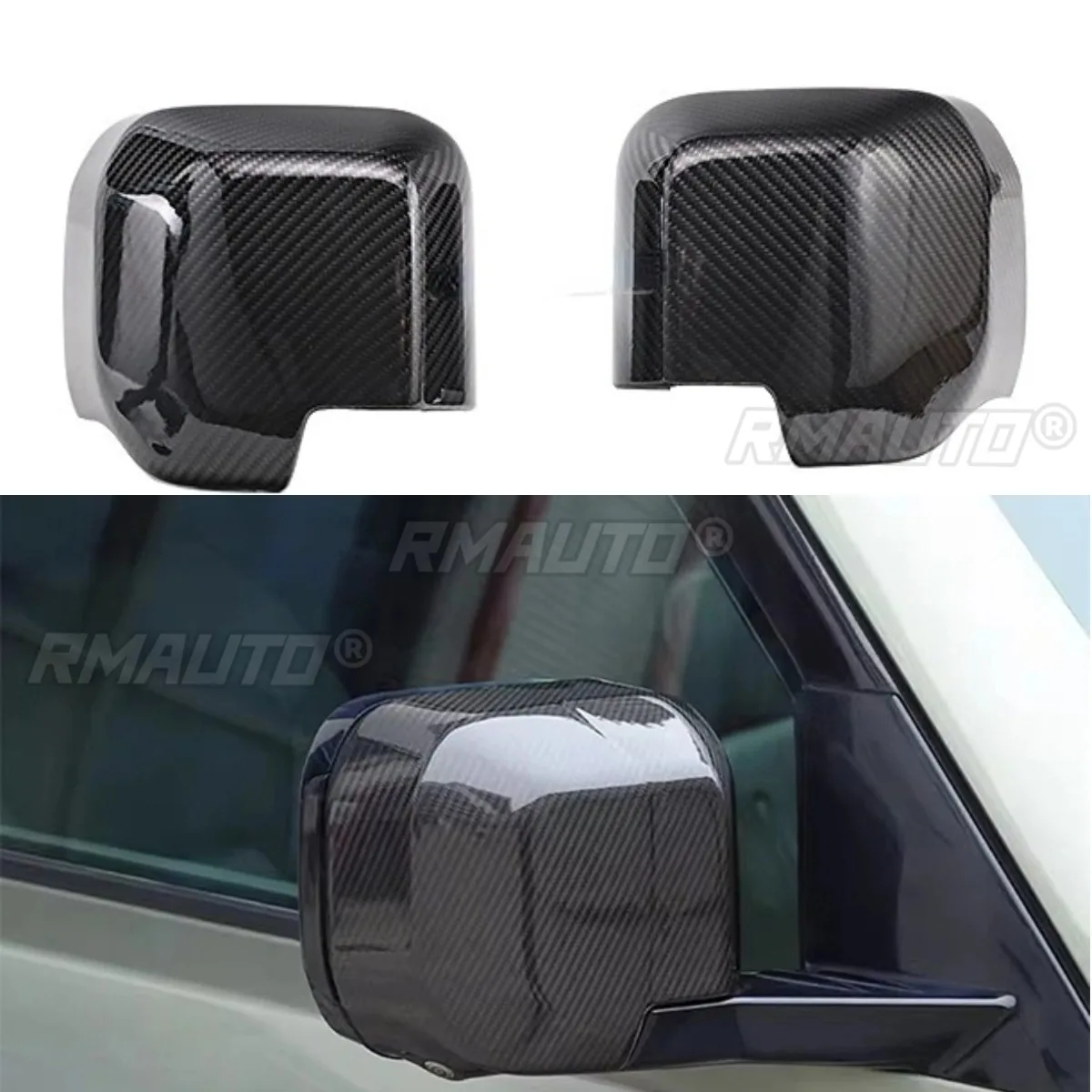 

Car Side Mirror Cover Side Wing Mirror Covers Caps Chin Body Kit For Land Rover Defender 90 110 130 2020-2025 Car Accessories
