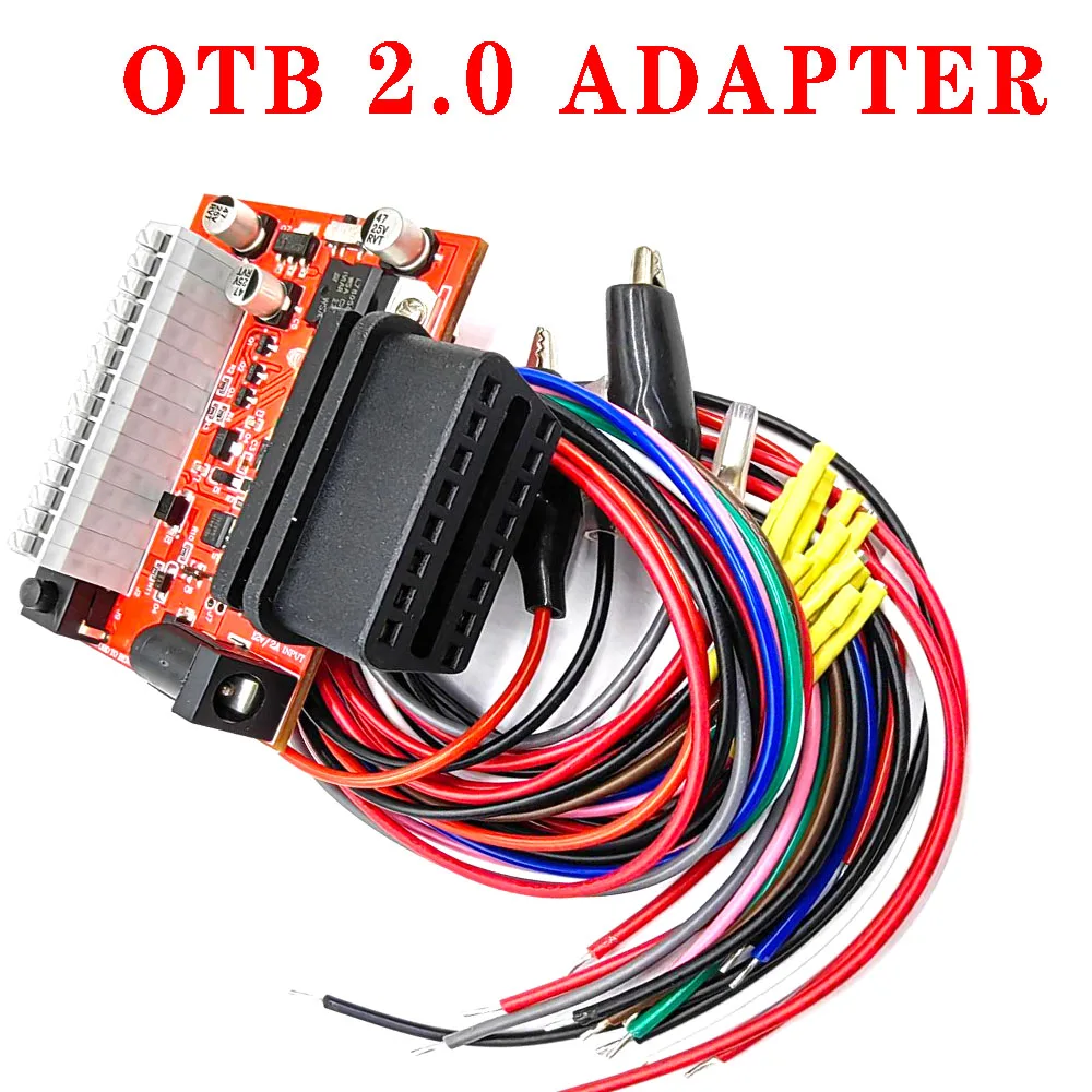 NEW OTB 2.0 Adapter ECU Programmer Tools Upgraded Version Three-way BO-OT OBD2 on Bench 16 Pin Adapter for Foxprog KT200 KT200II