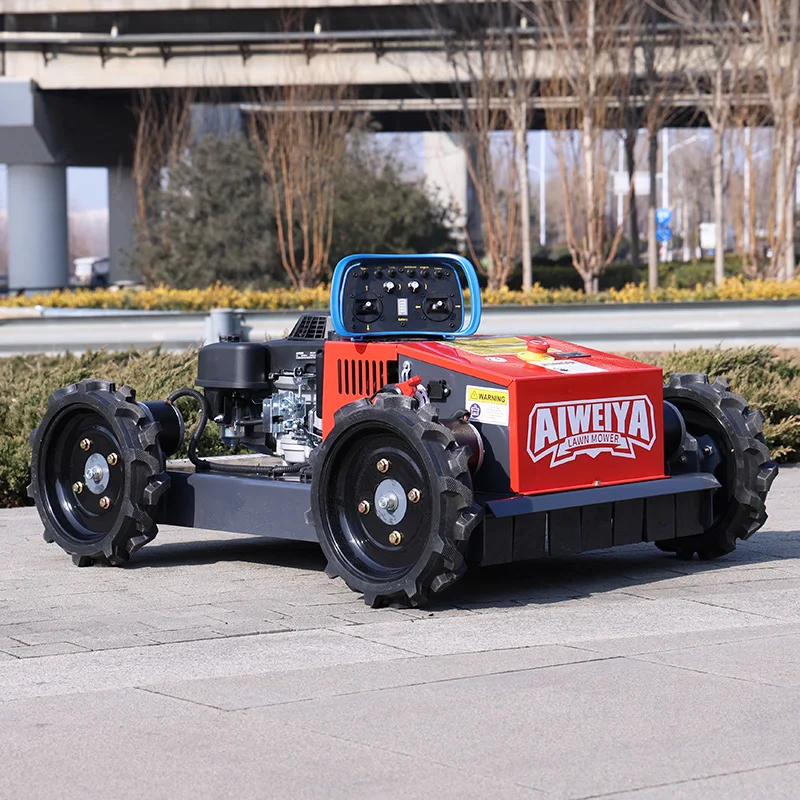 

Customized Weather Resistant Remote Control Lawn Mower Stable Grass Trimmer For Outdoor Garden Park Use