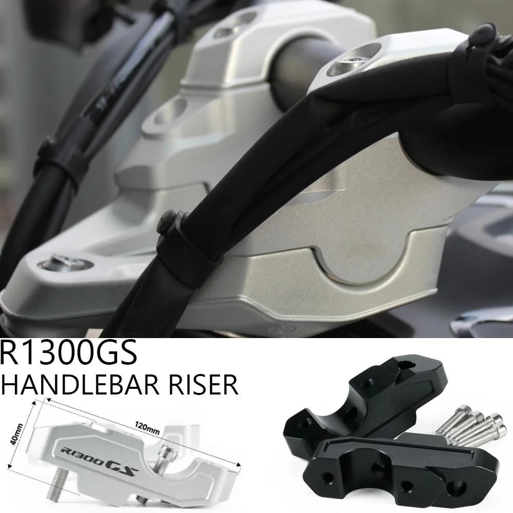 

For BMW R1300GS Handlebar Risers With Offset Handlebar Riser R1300GS R1300GS Accessories 2024 R1300GS Handlebar Riser