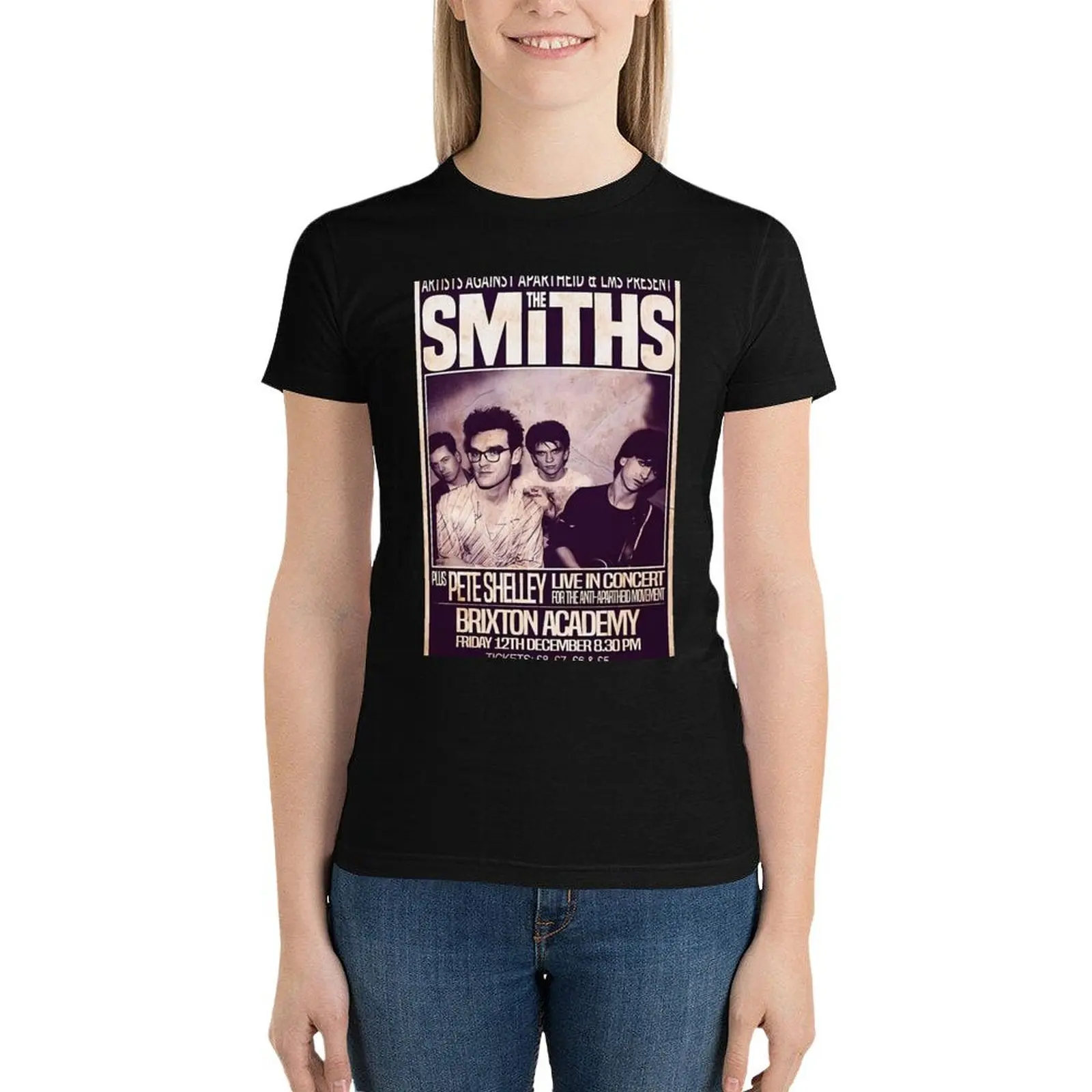 

The Smiths 1986 The Final Concert T-Shirt animal print shirt for girls funny aesthetic clothes plus size tops T-shirt Women