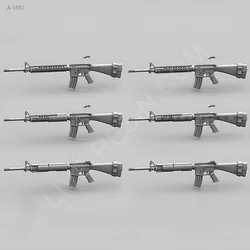 1/35 Resin model kits figure colorless and self-assembled 2 guns + magazines  A-1632