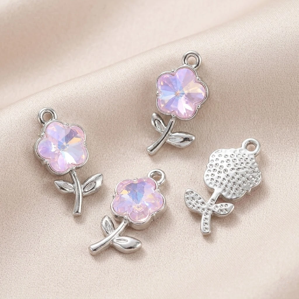 10 Buah Liontin Enamel Hati Me - Y2K Tech Accessories ulasan dan harga