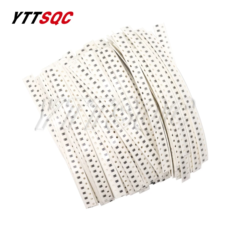 720pcs 5% 0603 0805 1206 SMD Chip Resistor Assorted Kit 1 ohm - 10M 36valuesX20pcs=720pcs Resistance Sample set