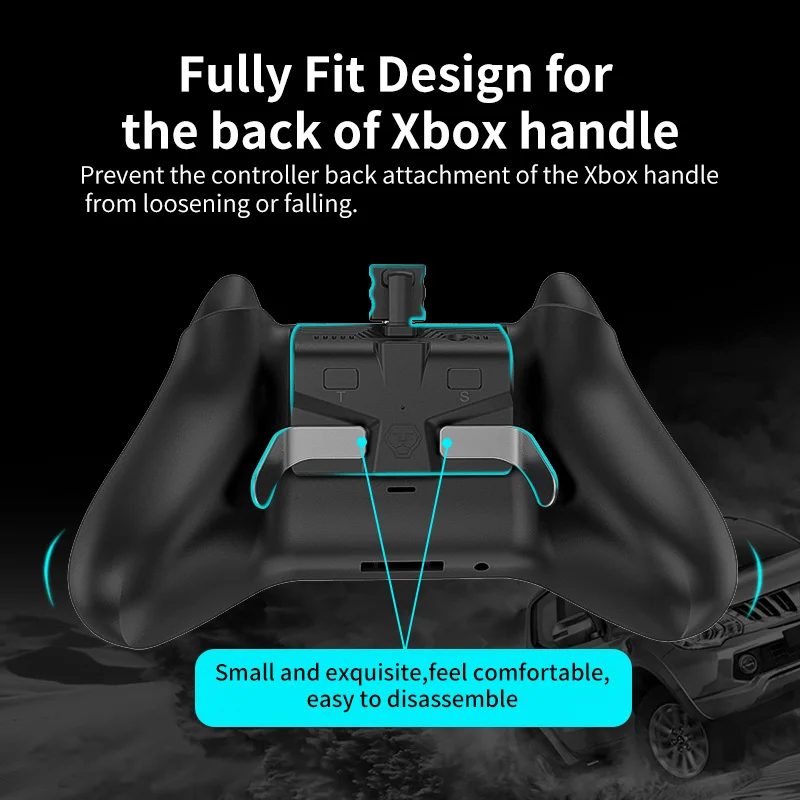 سلك زر خلفي مرفق ل Xbox One الأصلي تحكم تمديد مفاتيح الظهر مع 3.5 مللي متر سماعة ل Xbox One