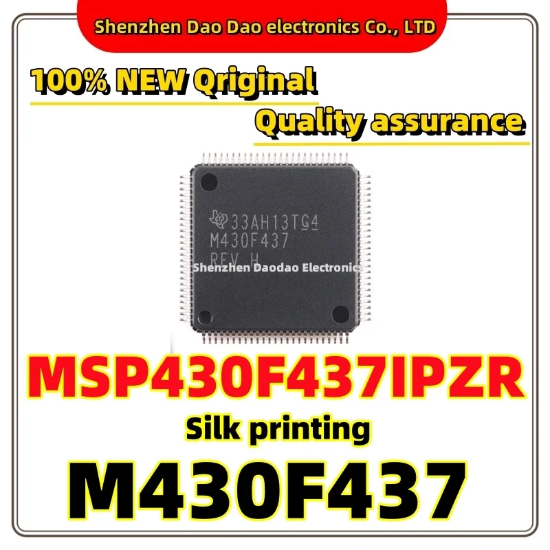 

MSP430F437IPZR M430F437 LQFP100 package signal information hybrid chip IC new original