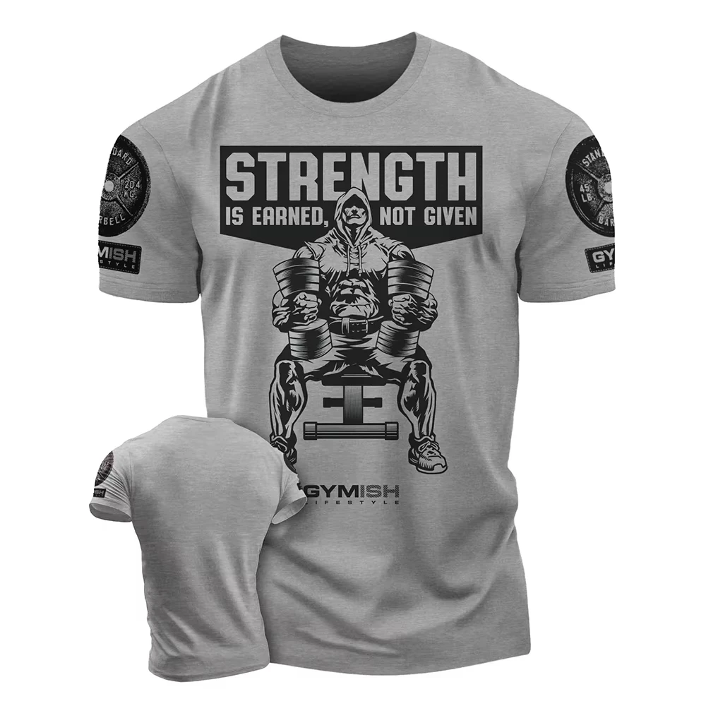 3D-Herren-Trainings-T-Shirt mit Aufdruck, lustiges Fitnessstudio-Kurzarm-T-Shirt, elastisches, atmungsaktives Oberteil, Sommer-Männerkleidung, lustige T-Shirts für Männer