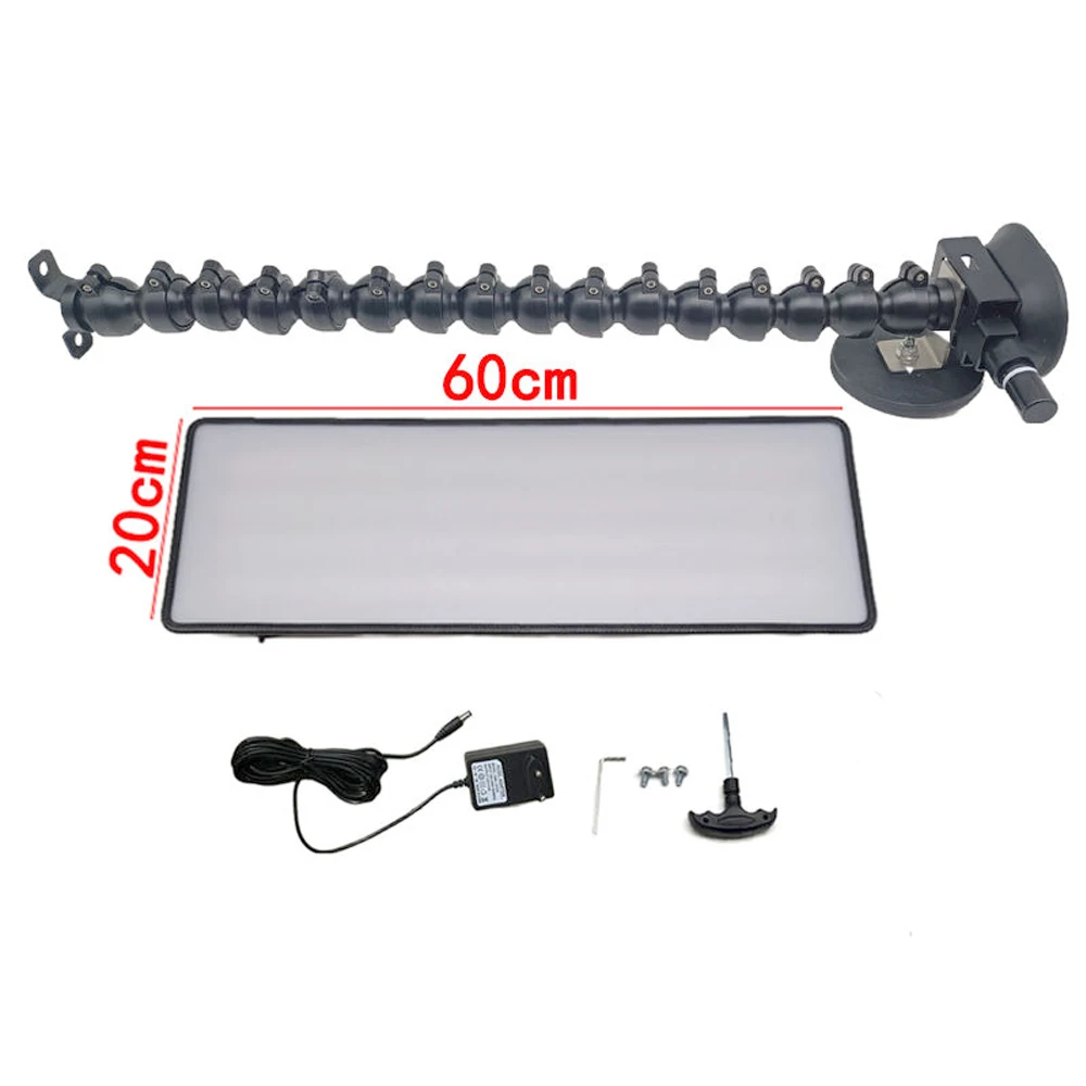 4-Strip PDR LED Light Board 60x20cm Car Dent Repair Light with Magnetic Suction Cup Stand Independent Switch Dimmable Brightness 3 4-Strip PDR LED Light Board 60x20cm Car Dent Repair Light with Magnetic Suction Cup Stand Independent Switch Dimmable Brightness 3