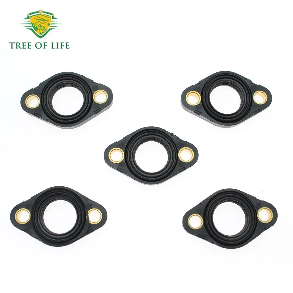 Engine Valve Cover Flange Seal Breather Gasket Set 11377502022 For N46 BMW 1/3/5/6/7 Series E81 E87 E88 E82 E84 E92 7502022