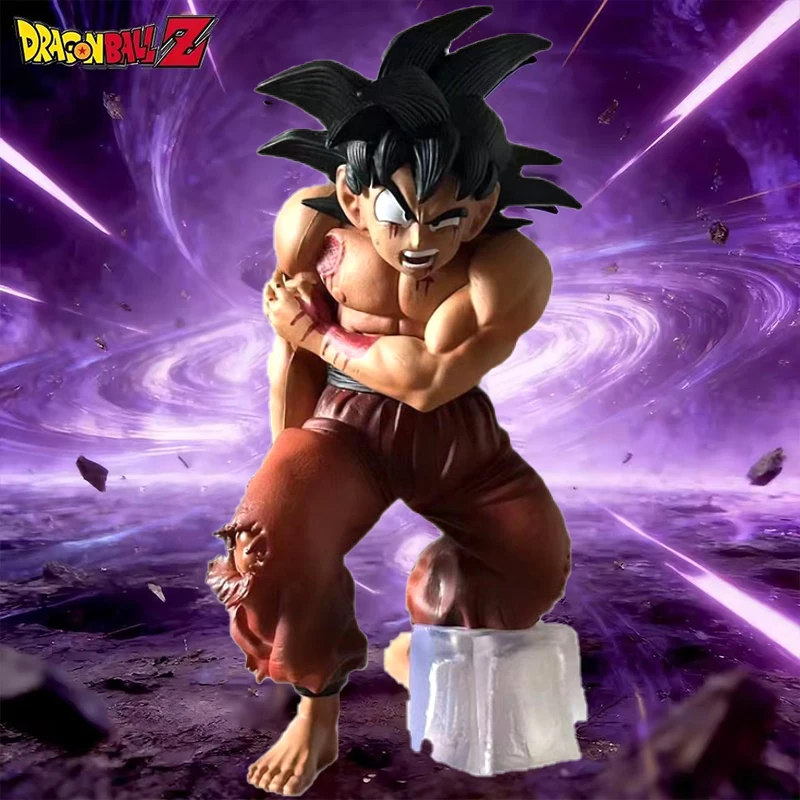 

Аниме Dragon Ball Рисунок Боевые травмы Гоку Фигурки ПВХ Статуя Настольный Орнамент Коллекция Модель Игрушки Подарки