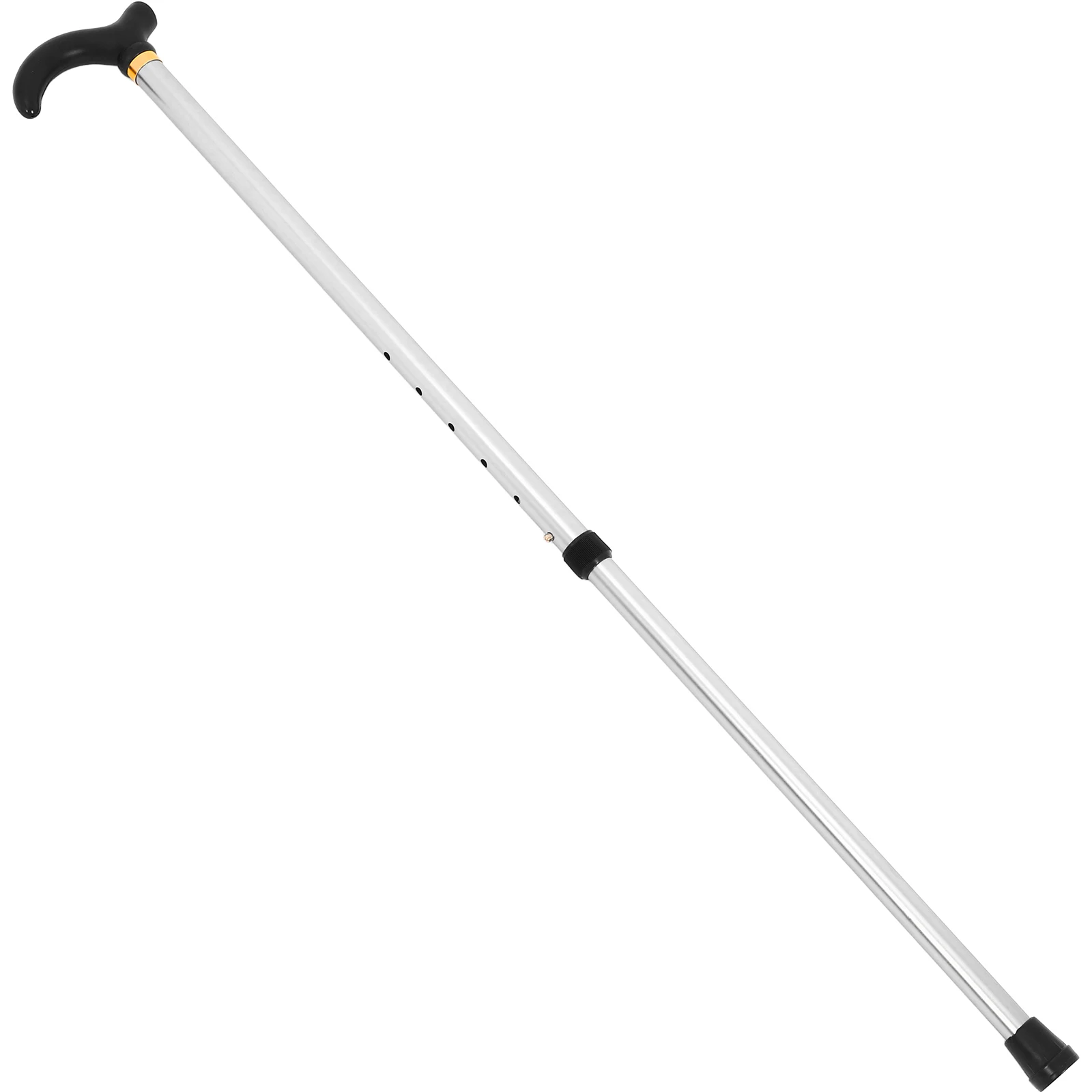 

Adjustable Aluminum Cane Lightweight Retractable Walking Stick For Seniors Elderly Support Mobility Aid Non-Slip Base