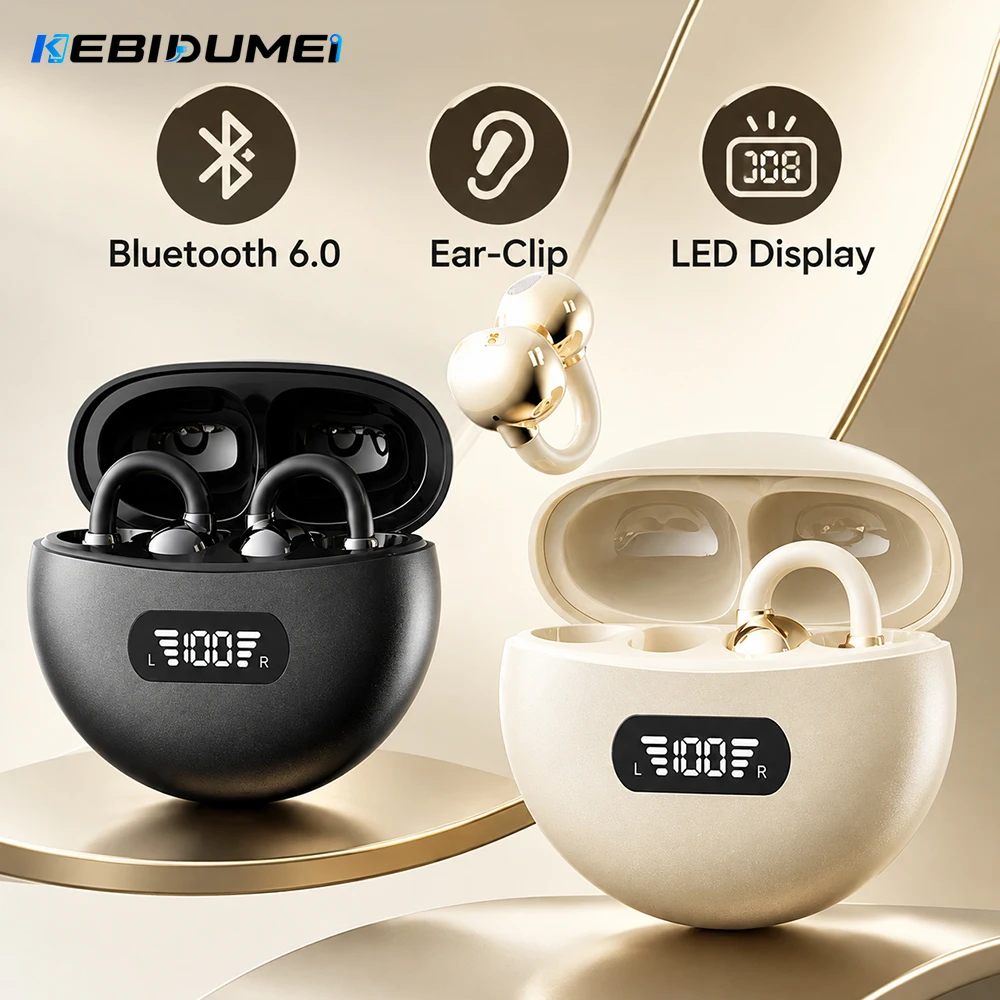 Active Noise Cancelling Headphones Over Ear - KEBIDUMEI: auriculares Bluetooth 6.0 de diseño