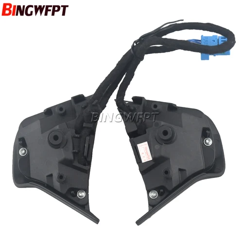 Imagen 2 del producto Accesorios para coche, botón de Control de volumen de Audio para Peugeot 308 2008 208 2014-2017, interruptor multimedia para volante con cable