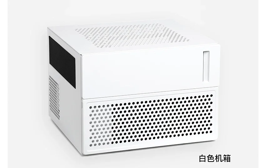 8 Bay NAS AIO Storage Server Chassis, Support ATX Motherboard, DIY File Storage/Network Attached Storage Case, Hot Swap HDD Bays