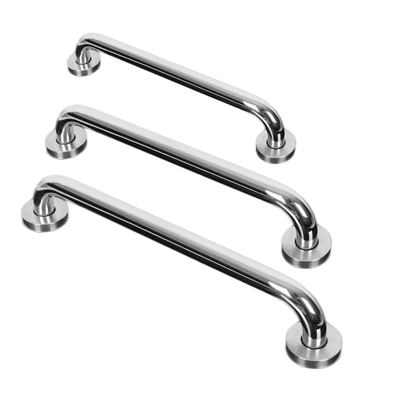 

Shower Grab Bar 300/400/500mm Stainless Steel Grip Bathroom Aid Safety Hand Handle Support Towel Rail Handle Towel Rack