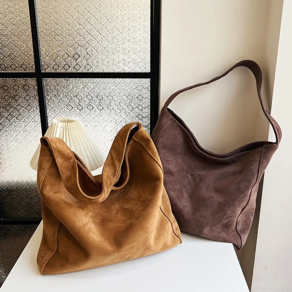 

Womens Retro Style Tote Bag - Spacious Canvas/Leather Commuter Bag,High-End Shoulder Hobo Purse for Work,Travel and Everyday Use