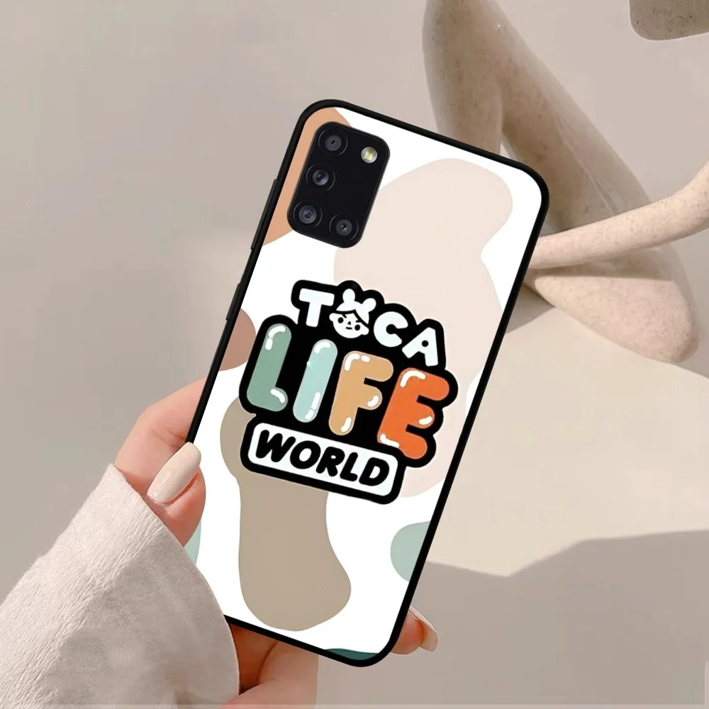 Toca Life World Game Phone Case, Shell for سامسونج A 10 11 12 13 20 21 22 30 31 32 40 51 52 53 70 71 72 73 91 13