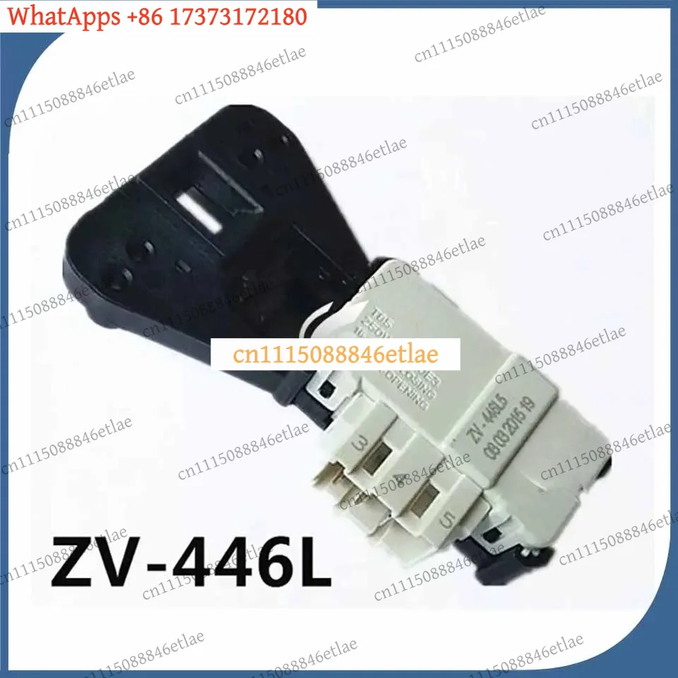 k03 Washing Machine Electronic Door Lock Delay Switch ZV-446L5 DC64-01538A 3 Pin 90 Degree Metal Latch