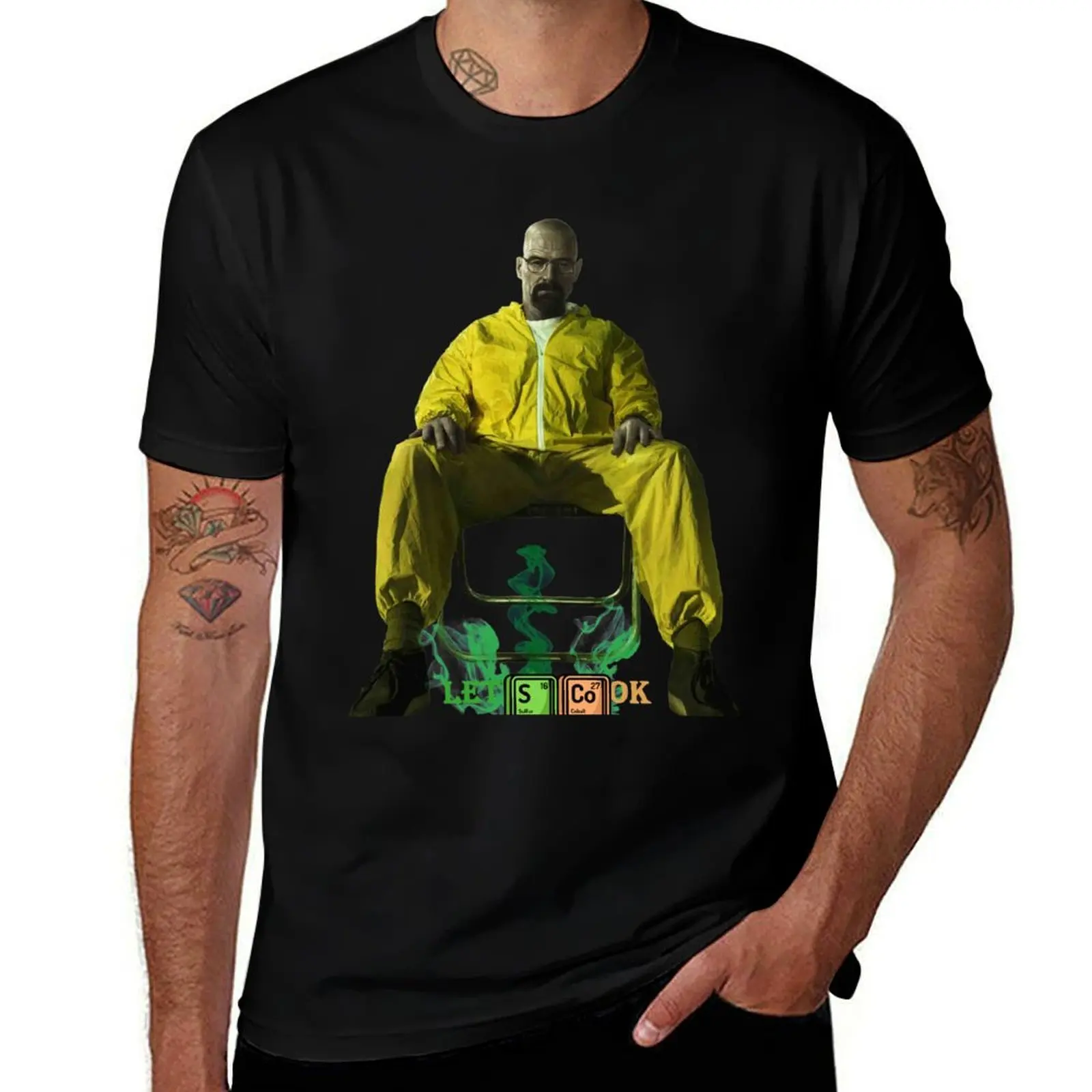 Heisenberg/let's cook T-Shirt Utility Casual Work T-Shirt