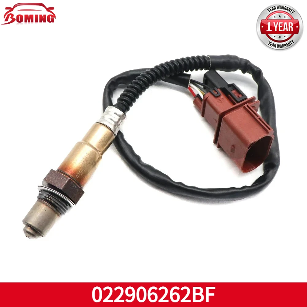

022906262BF Car 5 Wires Upstream Left Air Fuel Ratio Lambda Oxygen O2 Sensor For Audi A4 A6 TT Volkswagen Beetle Porsche Cayenne