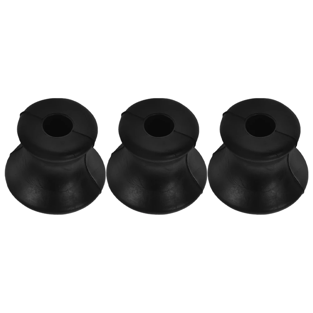 

3pcs Tuning Holder Rubber Base Compatible Various Forks Meditation Music Tuning Fork Parts Supplies Stand
