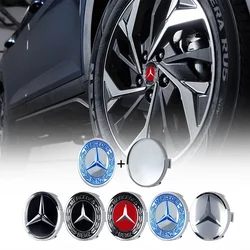 4pcs 56mm Car Wheel Center Hub Emblem Stickers 60mm Hub cover for Mercedes-Benz W203 W204 W205 W209 W210 W211 W212 W176 W166