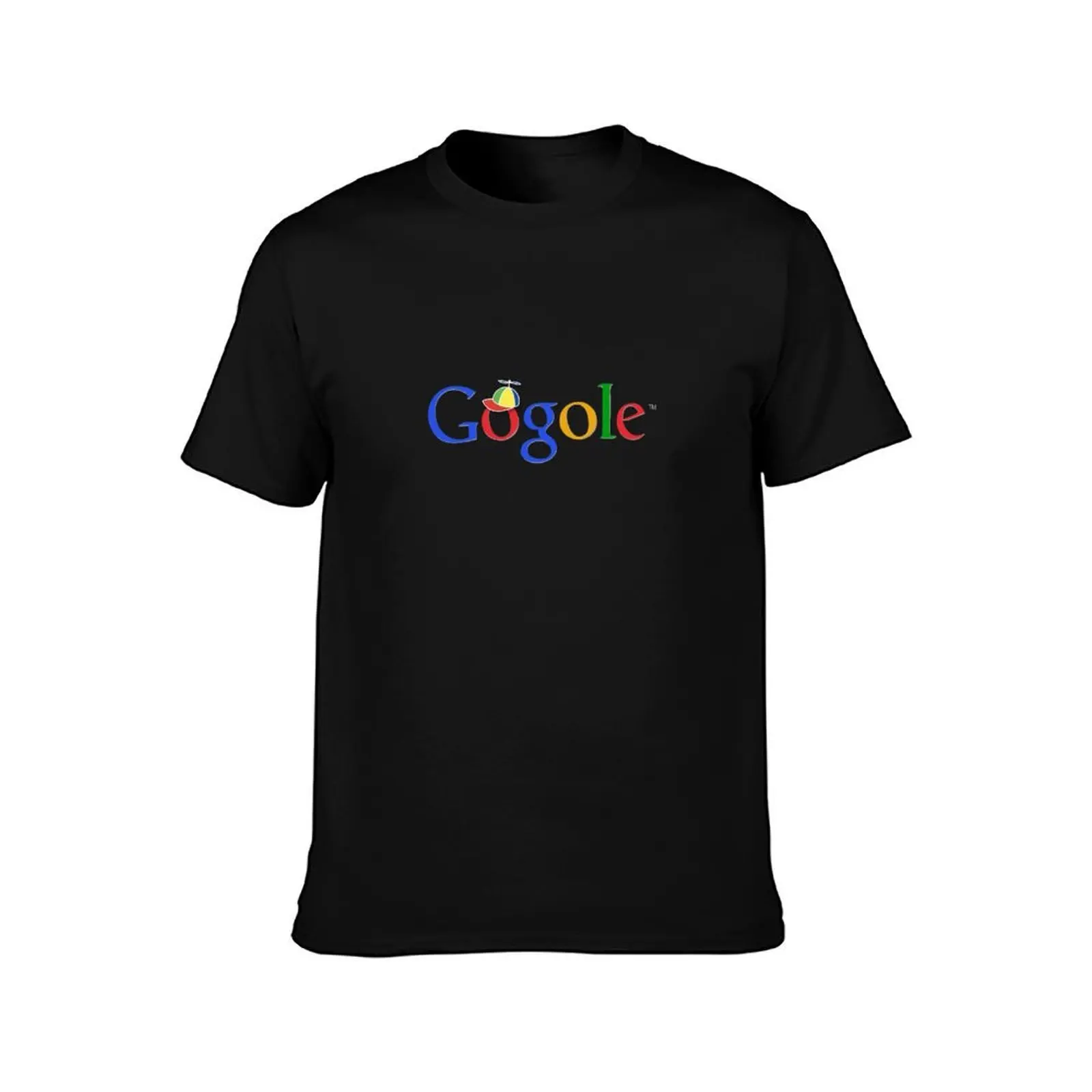 Google Gogole T-Shirt, Summer Casual Cotton Tee, Oversized Streetwear Tops, Vintage Graphic Print, Loose Fit Short Sleeve