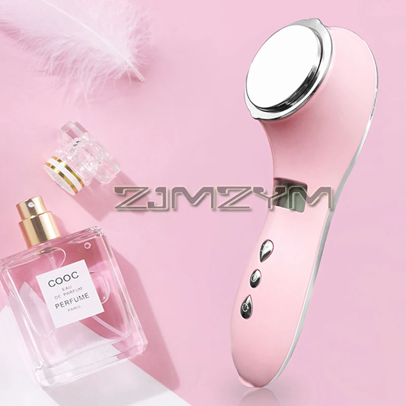 เครื่องทำความสะอาดผิวไอออนิกเครื่องเสริมความงามแบบเหนี่ยวนำไอออนร้อนและเย็นอเนกประสงค์พร้อมจอแสดงผล HD