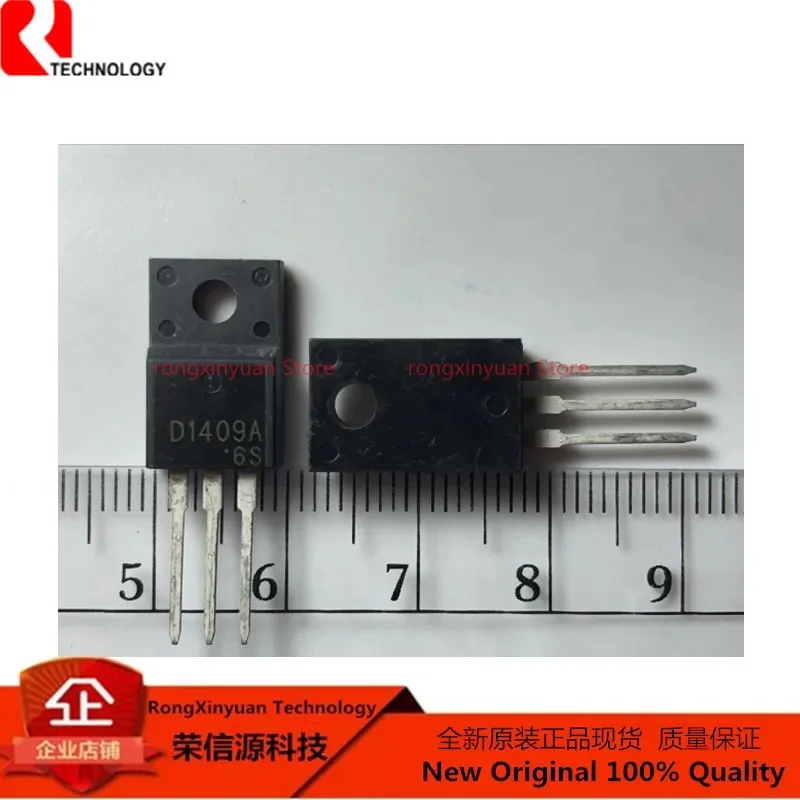 10Pcs 2SD1409A  D1409A  TO-220F  2SD1409  IGNITER, HIGH VOLTAGE SWITCHING APPLICATIONS 100% new imported original 100% quality