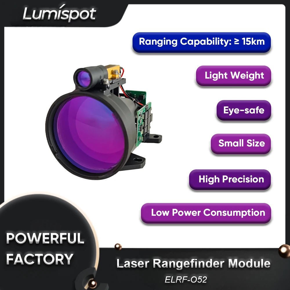 Lumispot Wholesale OEM 15km Long Range Measurement Sensor Laser Distance Module