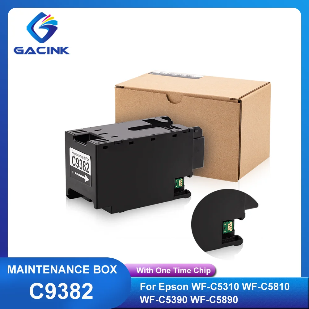 กล่องบำรุงรักษา C9382 C 9382สำหรับ WF-C5810 WF-C5310 Epson WF-C5890 WF-C5390 WF-C5890DWF WF-C5390DW PX-M887F WF-C5890a WF-C5390a