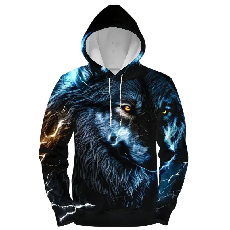 

Night 3d printed graphics Hoodie Men Fashion Horror Hoodie Boys Coat Female Undershirt Hip Hop Sweatshirt Dragon Tiger Leopard